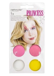 Amscan Fairy Princess Aqua set de maquillage 4 pièces