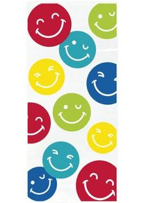 UNIQUE 20 sachets cadeaux emoji colorés