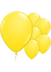 100 ballons jaunes Passion 28cm