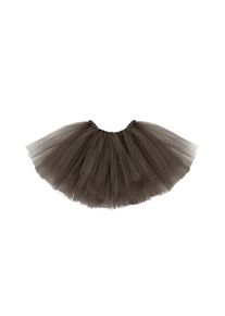 partydeco Jupe tutu marron avec noeud 25cm