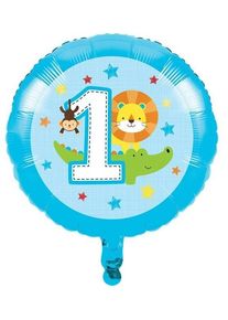 Ballon aluminium 1er anniversaire 43cm