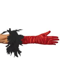 mottoland Gants luxueux avec plumes