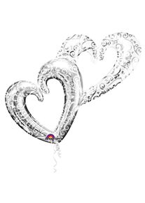 Amscan Ballons coeur d'amour éternel 1.34mx 91cm