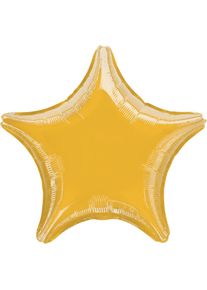 Amscan Ballon étoile Golden Light