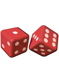 Amscan Cubo gonfiabile Casino Royal XXL Rosso 2 pezzi