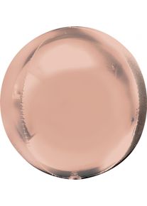 Amscan Ballon ballon or rose 38 x 40cm