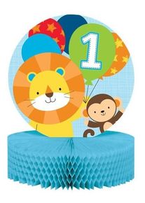 Centre de table 1 an Party Animal 30cm