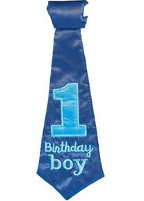 1er anniversaire garçon cravate