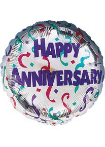 Amscan Foil balloon Happy Anniversary Party
