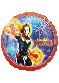 Amscan Palloncino foil Captain Marvel 45cm (5er Multipack)