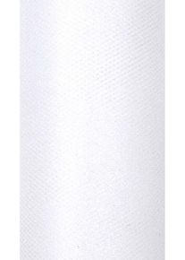 partydeco Tulle pailleté Estelle blanc 9m x 15cm