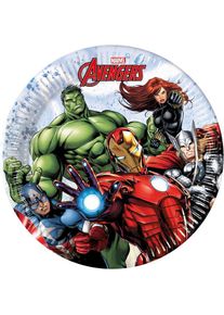 Procos 8 assiettes Avengers Heroes 20cm