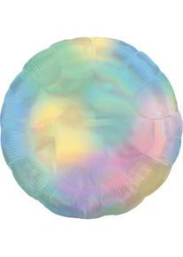 Amscan Palloncino olografico pastello a foglio 45 cm (10er Multipack)