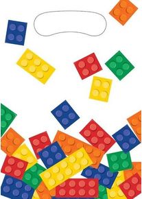 8 building blocks gift bags