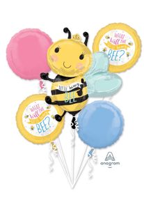 Amscan Ensemble de ballons en aluminium pour bébés abeilles