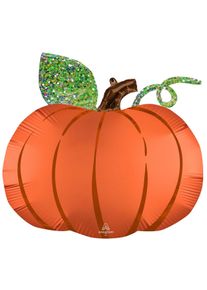 Amscan Ballon d'automne en forme de citrouille 63 x 60cm