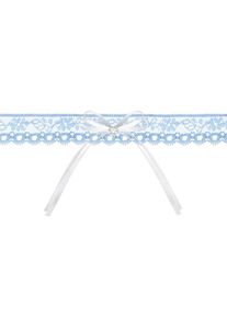 partydeco Porte-jarretelles romantique avec dentelle et satin