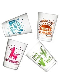 Amscan 20 verres en plastique Spicy Fiesta 295 ml