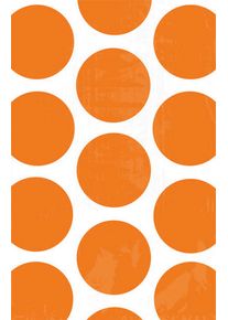 Amscan 10 candy buffet gift bags orange