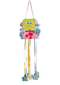 Amscan Zabawna piniata SpongeBob z frędzlami 23 cm