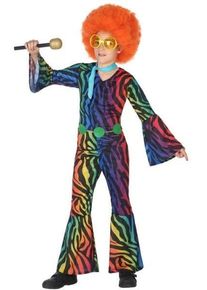 atosa Déguisement étoile disco arc-en-ciel