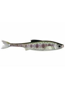 Stucki Real Rider Fish Tail 7,0cm 1,9g Rainbow Trout - 6 Pcs Gummifisch | Gummiköder