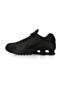 Nike Shox R4 (black / black / black / bright crimson) - Taille 41 - Couleur noir