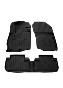 Boni-Shop® Auton matot, 3D kumimatot MITSUBISHI Outlander (2012-2021) autoihin, muotoon ommellut