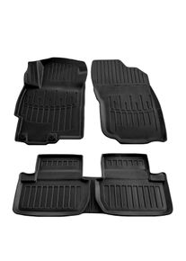 Boni-Shop® Auton kumimatot, 3D-lattiamatot, Mitsubishi Lancer X (2007-2015) autokohtaiset matot