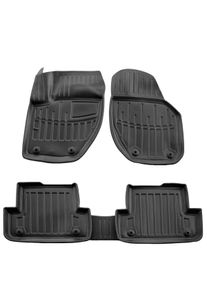 Boni-Shop® Auton kumimatot, Volvo V40 (2012-2019), 3D, passgenat, hajuton, korkea reuna, auton matot