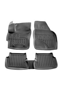 Boni-Shop® Auton kumimatot, 3D, korkeareunaiset, MAZDA 3 (BK) 2003-2009, muotoon valetut matot