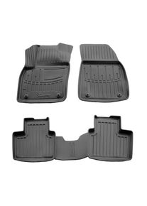 Boni-Shop® Auton lattiamatot, Auton kumimatot 3D, Volvo XC40 (2017-...), passgenaatit auton matot