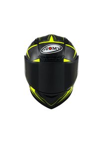 Casco integral Suomy TX-Pro Carbon Advance (negro / carbono / amarillo)