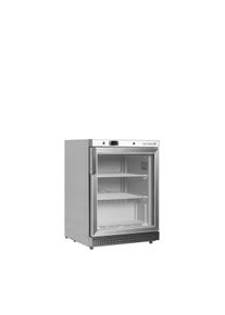 Congelador expositor UF200SG – 1 Puerta Batiente Cristal Térmico, 200 L, LED, Acero Inox de Tefcold