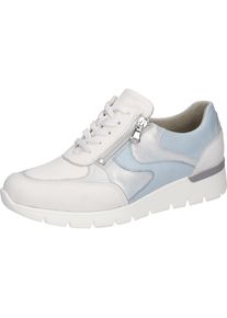 Waldläufer Waldläufer , Keilsneaker »K-RAMONA«, Schnürschuh, Komfortschuh, Bequemschuh in Weite H (= sehr weit) , weiß-hellblau , 6 (39) , 6 (39) , Sneaker...