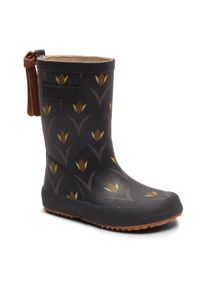 bisgaard , Gummistiefel »fashion«, Regenstiefel, Matsch-Schuh in normaler Weite , dunkelblau - Tulpen , 28 , 28 , Modischer Gummistiefel mit edlem...