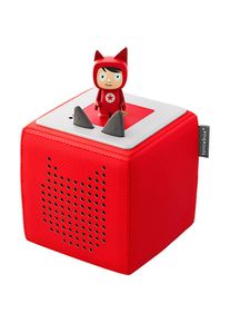 tonies , Lautsprecher »Toniebox Starterset« , rot , Inkl. Kreativ Tonie und Ladestation