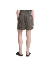 Tom Tailor Denim , Shorts, Sommerhose gestreifte Optik , black beige , N-Gr , XXL (44) -N-Gr , XXL (44) , Jacquard Shorts von Tom Tailor Denim