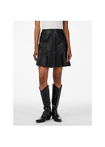 Y.A.S , Lederrock »YASCOLLY MW NAPLON LEATHER SKIRT NOOS« , Black , XL (42) , XL (42) , Minirock von YAS