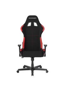 DXRacer , Gaming-Stuhl »Formula Gaming Chair Regular L, schwarz-rot«, Wasserabweisender Stoffbezug , schwarz-rot , Empfohlene Größe: < 185 cm;...