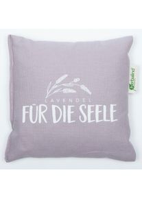Herbalind , Kräuterkissen »5032 Lavendelkissen FÜR DIE SEELE«, (1 tlg.) , flieder/weiß