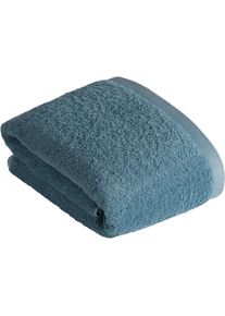 Vossen , Saunatuch »High Line«, (1 St.) , blau , B/L: 100 cm x 150 cm