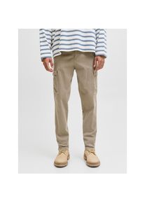Jack & Jones Jack & Jones, Herren, Cargohose &raquo;JPSTACE ARTHUR DOBBY CARGO SN&laquo;, Brindle, L&auml;nge 32, 36 -L&auml;nge 32, Brindle, Praktische Cargohose von Jack & Jones