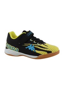 Kappa, Damen, Hallenschuh &raquo;Joy&laquo;, black-yellow-turkis, 31, black-yellow-turkis, Hochwertiger Hallenschuh von Kappa