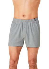 Herr Boxershorts antracit-mint-rutig + antracit + ljusgr&aring; Gr&ouml;&szlig;e 12