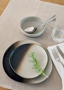 Servizio di piatti (set 12 pezzi), Grigio, Taglia Onesize, bonprix