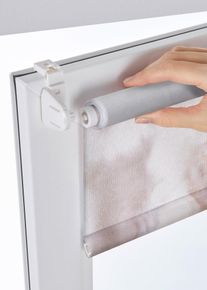 Tenda a rullo filtrante con stampa floreale, Beige, Taglia 150x45 cm, bonprix