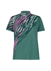 CMP Women's Melange Stretch T-Shirt Free Bike Cycling jersey Women (36, turquoise)