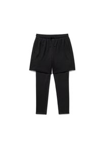 Tchibo - Kinder-Sporttight mit Shorts - Unisex - Gr. 158/164 - schwarz