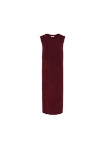 Tchibo - Geripptes Strickkleid - Damen - Gr. XS - rot
